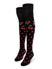 Calcetines alegres por encima de la rodilla Cereza Calcetines alegres por encima de la rodilla Cereza