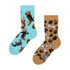Calcetines infantiles alegres Perros salchicha Calcetines infantiles alegres Perros salchicha