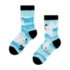 Chaussettes rigolotes pour enfants Ours polaire Chaussettes rigolotes pour enfants Ours polaire