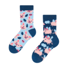 Chaussettes rigolotes pour enfants Cochons volants Chaussettes rigolotes pour enfants Cochons volants