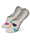 Lustige No-Show-Socken Bunte Herzen Lustige No-Show-Socken Bunte Herzen