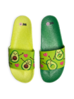 Lustige Pantoletten Avocado-Liebe Lustige Pantoletten Avocado-Liebe
