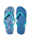 Lustige Flip-Flops - Tintenfisch und Anker Lustige Flip-Flops - Tintenfisch und Anker