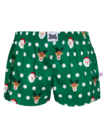 Calzoncillos alegres para mujer Santa y Rudolf Calzoncillos alegres para mujer Santa y Rudolf