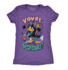 Dames-T-shirt Looney Tunes™ - Despicable Daffy Dames-T-shirt Looney Tunes™ - Despicable Daffy