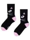 Chaussettes chaudes rigolotes pour enfants Regard fixe du chat Chaussettes chaudes rigolotes pour enfants Regard fixe du chat