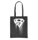 Canvas Tote Bag Superman™ Black and White Logo Canvas Tote Bag Superman™ Black and White Logo