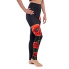 Vrolijke high-waisted leggings Klaproos Vrolijke high-waisted leggings Klaproos
