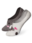 Chaussettes invisibles rigolotes Puppuccino Chaussettes invisibles rigolotes Puppuccino