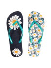Lustige Flip-Flops mit Verzierung Gänseblümchen Lustige Flip-Flops mit Verzierung Gänseblümchen