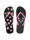 Chancletas alegres con adorno Gatito Chancletas alegres con adorno Gatito