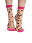 Lustige Nylonsocken Miau Lustige Nylonsocken Miau