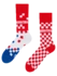 Veselé ponožky Chorvátsko Veselé ponožky Chorvátsko