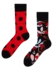 Chaussettes rigolotes Coccinelles Chaussettes rigolotes Coccinelles