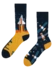 Chaussettes rigolotes Fusée spatiale Chaussettes rigolotes Fusée spatiale