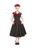Schwarz-rotes Vintage Gothic Kleid Schwarz-rotes Vintage Gothic Kleid