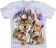 T-shirt Cheerful Wolf Family