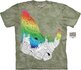 Mandala Colouring T-shirt Rhino