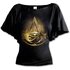 Damen T-Shirt Volant Assassins Creed Logo
