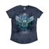 Damen Tri-Blend T-Shirt Magische Eule Damen Tri-Blend T-Shirt Magische Eule