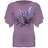 Ladies' Frill T-shirt with design Dragon Fairy