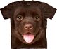 Hnedé tričko Šteniatko labradora