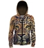 Mikina na zips Maľovaný leopard Mikina na zips Maľovaný leopard