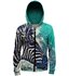 Zip Hoodie Zebra