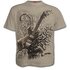 Béžové tričko Rocková gitara