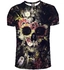 T-Shirt mit kurzen Ärmeln Blumenschädel T-Shirt mit kurzen Ärmeln Blumenschädel