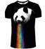 Tričko s krátkym rukávom Panda a dúha Tričko s krátkym rukávom Panda a dúha