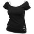 Tričko 2v1 Plus Size Čierna Tričko 2v1 Plus Size Čierna