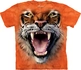 3D T-Shirt Tiger-Gebrüll 3D T-Shirt Tiger-Gebrüll