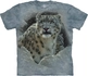 Tričko s krátkym rukávom Leopard snežný Tričko s krátkym rukávom Leopard snežný