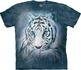 T-Shirt Kurzarm Anblick des Weißen Tigers T-Shirt Kurzarm Anblick des Weißen Tigers
