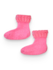 Begónia rózsaszín bélelt gyerek lábszármelegítő gumicsizmához
