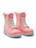 Весели детски ботуши за дъжд в цвят розово фламинго