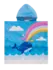 Kids' Towelling Poncho Happy Whale Kids' Towelling Poncho Happy Whale