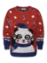 Lustige Winterpullover für Kinder Verspielter Panda Lustige Winterpullover für Kinder Verspielter Panda