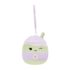 Porte-clés peluche Squishmallows de 9 cm Latchmi le latte matcha lavande