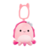 SQUISHMALLOWS Kľúčenka - Ružová sépia Auggie, 9 cm