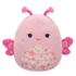 Squishmallows Mogo la farfalla rosa con pancia a fiori di ciliegio, 20 cm