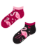 Calzini alla caviglia Buonumore per bambini Fenicotteri e cuori