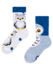 Vidám meleg gyerek zokni Hóbagoly