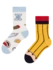 Chaussettes rigolotes pour enfants Crayon