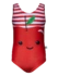 Lustiger Badeanzug für Mädchen Fröhlicher Apfel Lustiger Badeanzug für Mädchen Fröhlicher Apfel