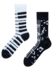 Chaussettes rigolotes en fibres de bambou Musique pour piano