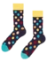 Chaussettes rigolotes Points colorés Chaussettes rigolotes Points colorés