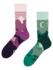 Regular Socks Sunset & Night Regular Socks Sunset & Night