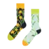 Lustige Socken aus recycelter Baumwolle Narzissen Lustige Socken aus recycelter Baumwolle Narzissen